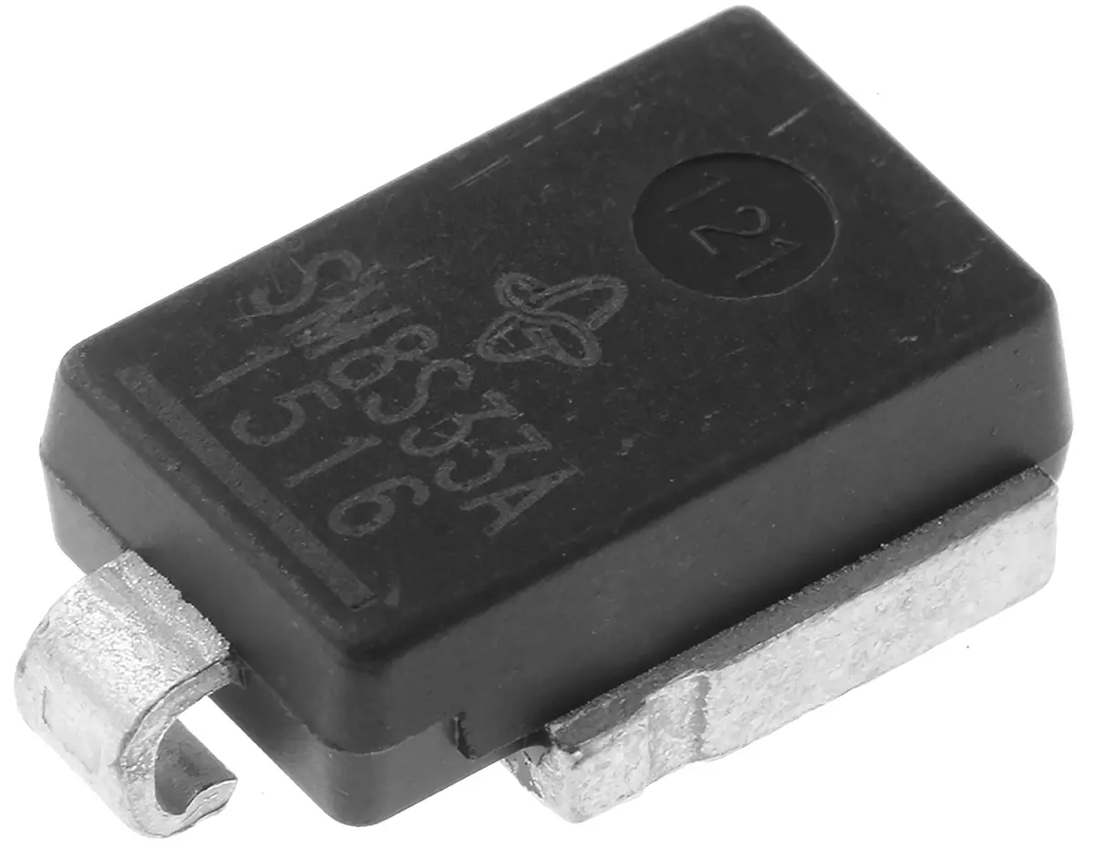 Produktfoto 1 von Vishay AEC-Q101 1 Transimpedanz-Verstärker Unidirektional Einfach 6600 W 36.7 V min., 2-Pin, Oberfläche 33 V max