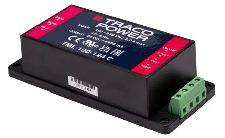 Produktfoto 1 von TRACOPOWER TML 100C Schaltnetzteil 1 24V dc 100 W, Fahrgestell 264V ac