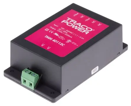 Produktfoto 1 von TRACOPOWER TMM Einbau-Schaltnetzteil 1 12V dc 40 W, Fahrgestell 264V ac