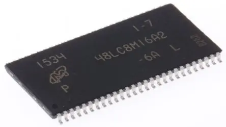 Produktfoto 1 von Micron SDRAM 128 MB 8M x 16 bit Oberfläche 16 Bits/Wort 16 bit 6 ns TSOP 54-Pin
