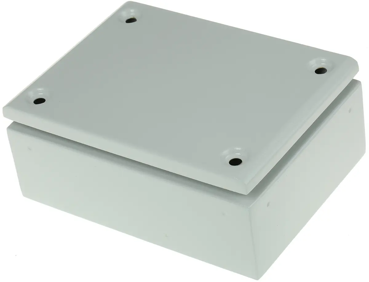 Produktfoto 1 von Schneider Electric PanelSeT SBM Stahl Wandgehäuse Grau IP66, HxBxT 150 mm x 200 mm x 80mm