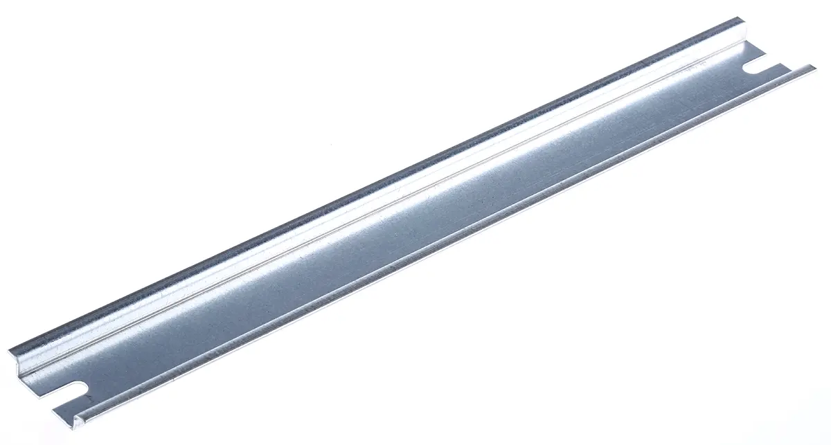 Produktfoto 1 von Schneider Electric Stahl DIN-Hutschiene Ungelocht, H. 7.5 mm B. 35 mm, L. 285 mm
