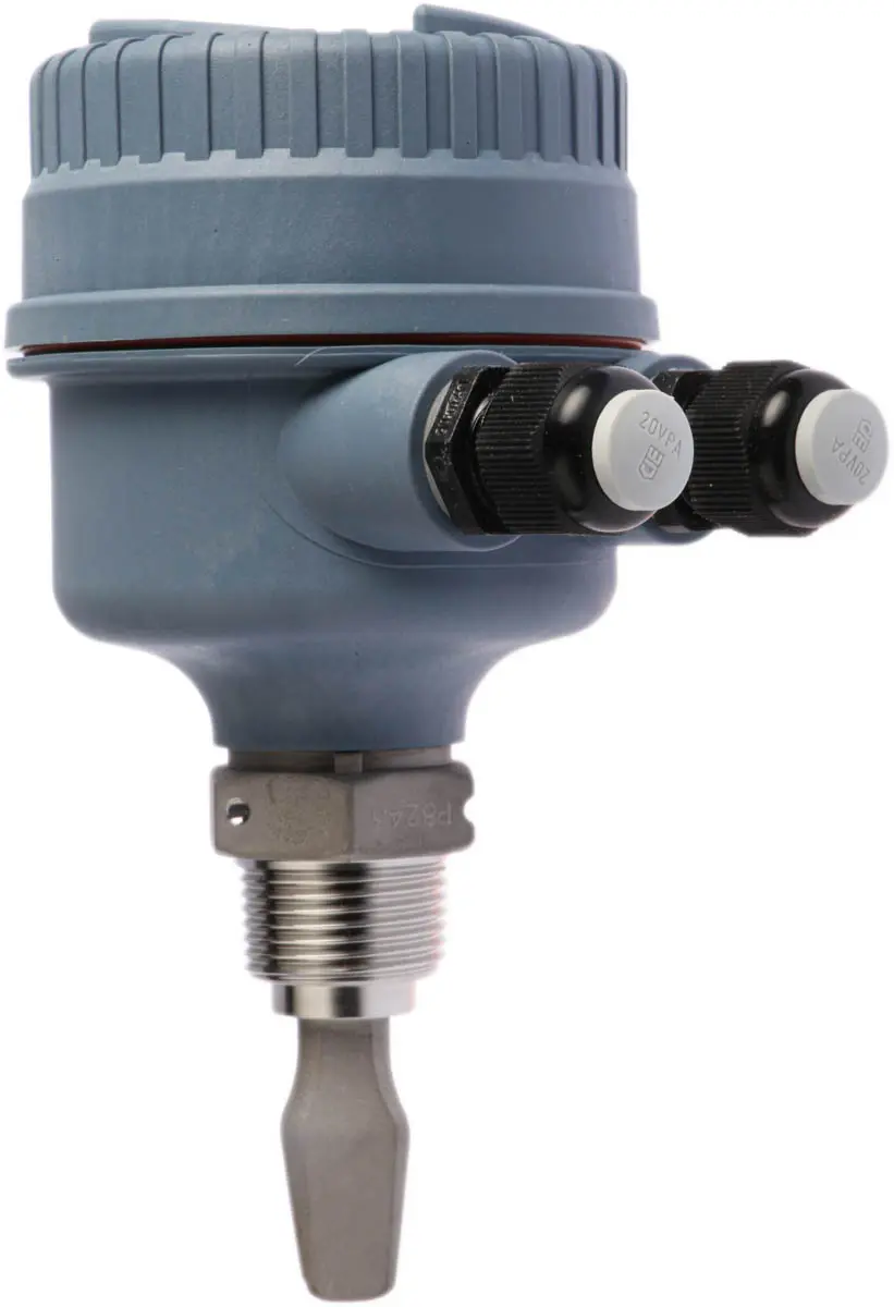 Rosemount 2120 Gabel-Schwimmerschalter Schwinggabel mit 44 mm Kabel Montage von oben, Seitlich Asbestfreie Platte, Nein