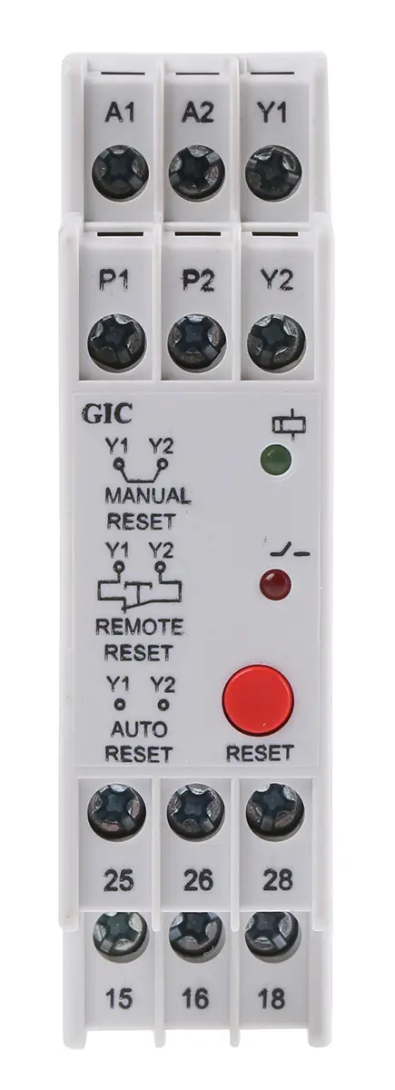 Produktfoto 1 von GIC PD 225 Überwachungsrelais, für Thermistormotor-Temperaturschutz 110 → 240V ac 1-phasig, 2-poliger Wechsler