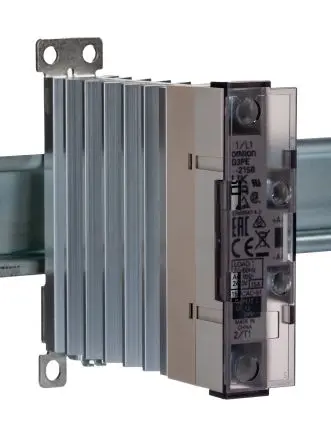 Produktfoto 1 von Omron G3PE DIN-Schiene/Schraube Halbleiterausgang, 1-polig 240 V ac 24V dc / 15 A
