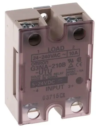 Produktfoto 1 von Omron G3NA DIN-Hutschiene Halbleiterausgang, 1-polig 240 V ac / 10 A