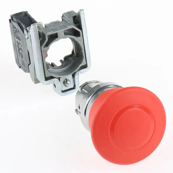 Produktfoto 1 von Schneider Electric Harmony XB4 Not-Aus-Drucktaster, Ø 22 mm, 1 Öffner, Rot Better World, x 77.5 mm, Zugentriegelung