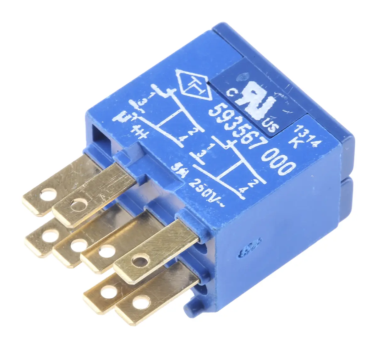Saia-Burgess Drucktaster-Kontaktblock 1 Wechsler für Runde Anzeige 350872, rund rastend 350822, rund tastend 350816,