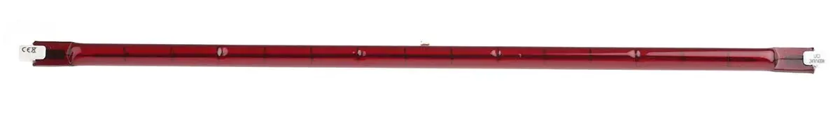 Produktfoto 1 von RS PRO Infrarotlampe, Rot, 1400 W, R7S, 230 V, 348 mm lang, 10mm Ø, 5000h Lebensdauer