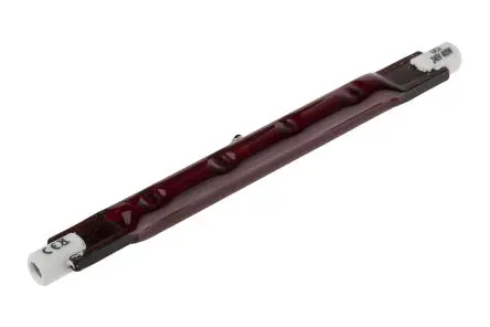 Produktfoto 1 von RS PRO Infrarot-Array-Sensor, Rot, 400 W, R7S, 230V, 118 mm lang, 10 mm Ø