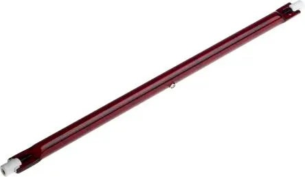 Produktfoto 1 von RS PRO Infrarot-Array-Sensor, Rot, 1300 W, R7S, 230V, 254 mm lang, 10 mm Ø