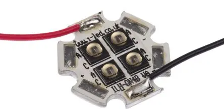 Produktfoto 1 von Intelligent LED Solutions OSLON Black PowerStar IR-LED Modul, Leiterplatte 4120 mW, 850 nm, 4120 mW, 75 °, Oberfläche