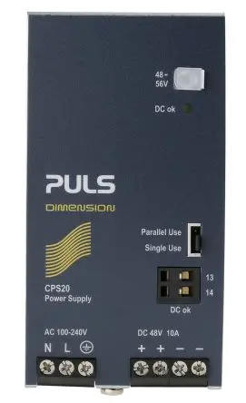 Produktfoto 1 von PULS DIMENSION DIN-Schienen Netzteil Geschalteter Modus 240V ac AC / 10 A 56V dc DC 480 W