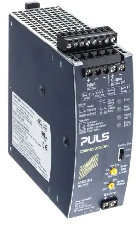 PULS DIN-Hutschiene Unterbrechungsfreie Stromversorgung 480 W, 24V dc UB