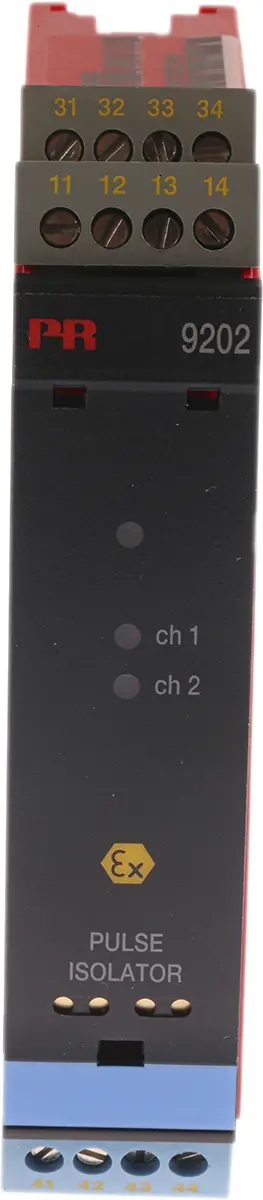 PR Electronics Serie 9200 Impulsisolator 19.2/31.2 V dc, Schalter / Relais DIN-Hutschiene, ATEX