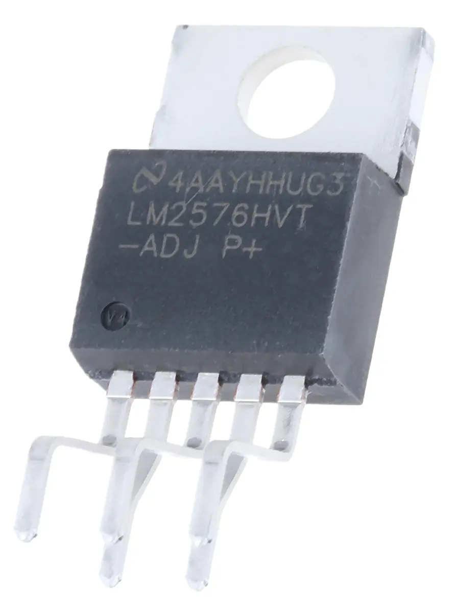 Produktfoto 1 von Texas Instruments Buck Schaltregler, Abwärtsregler, Aufwärtsregler 5 3 A TO-220 57 V, 5-Pin, Einstellbar 52 kHz