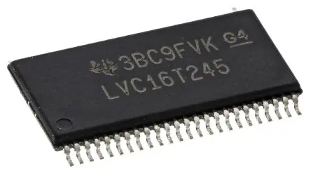 Produktfoto 1 von Texas Instruments Bus-Transceiver Bus-Transceiver 74LVC 16-Bit Nicht invertierend LVTTL, Oberfläche 48-Pin TSSOP