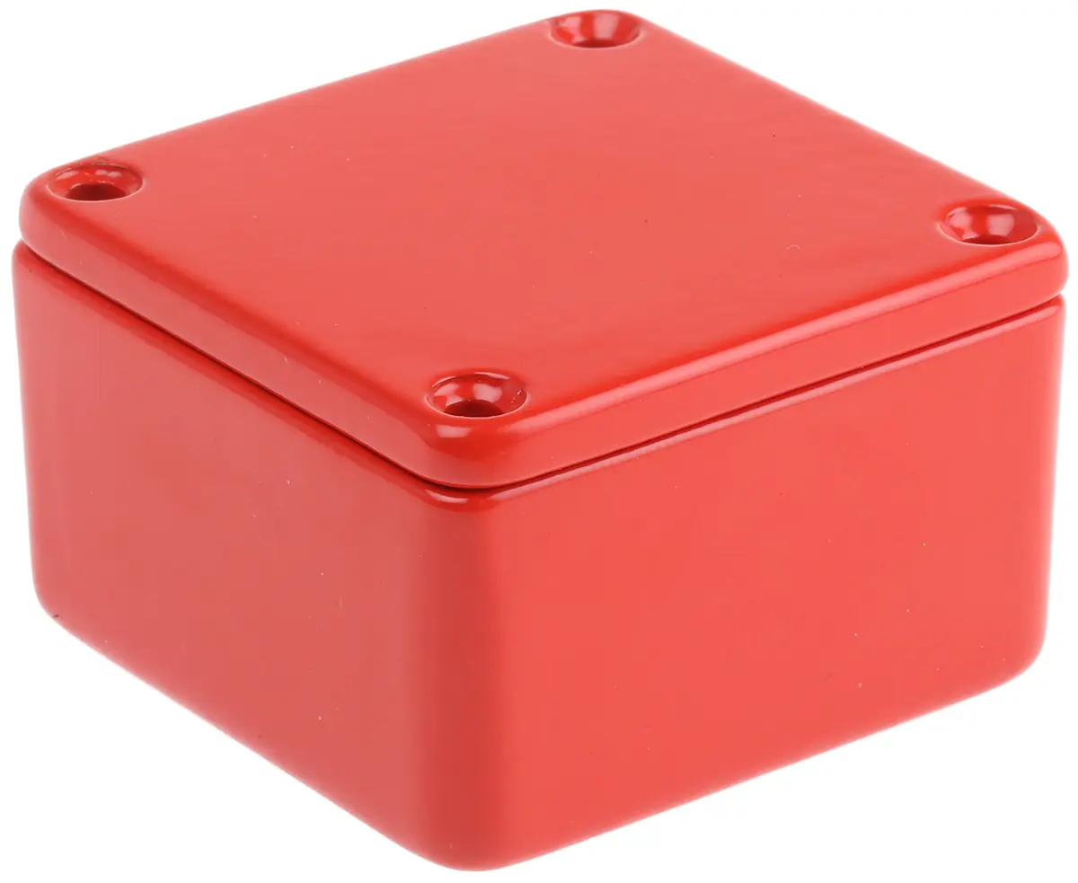 Produktfoto 1 von CAMDENBOSS 5000; Gehäuse; Aluminiumdruckguss; Rot IP54 Breite 50 mm Höhe 31 mm Länge 50 mm