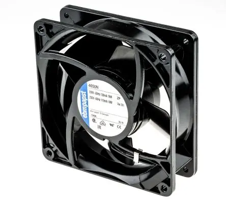 Produktfoto 1 von ebm-papst 4000 N Axial-Lüfterkit, Hülse, 230V ac / 19 W, 2650 U/min, 160 m³/h IP20 119 mm 119mm 38 mm