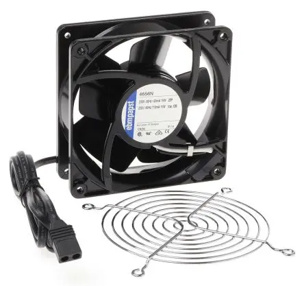 Produktfoto 1 von ebm-papst 4000 N Axial-Lüfterkit, Kugel, 230V ac / 19 W, 2650 U/min, 160 m³/h IP20 119 mm 119mm 38 mm