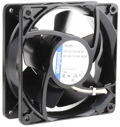 Produktfoto 1 von ebm-papst 4000 N Axial-Lüfterkit, Kugel, 230V ac / 19 W, 2650 U/min, 160 m³/h IP20 119 mm 119mm 38 mm
