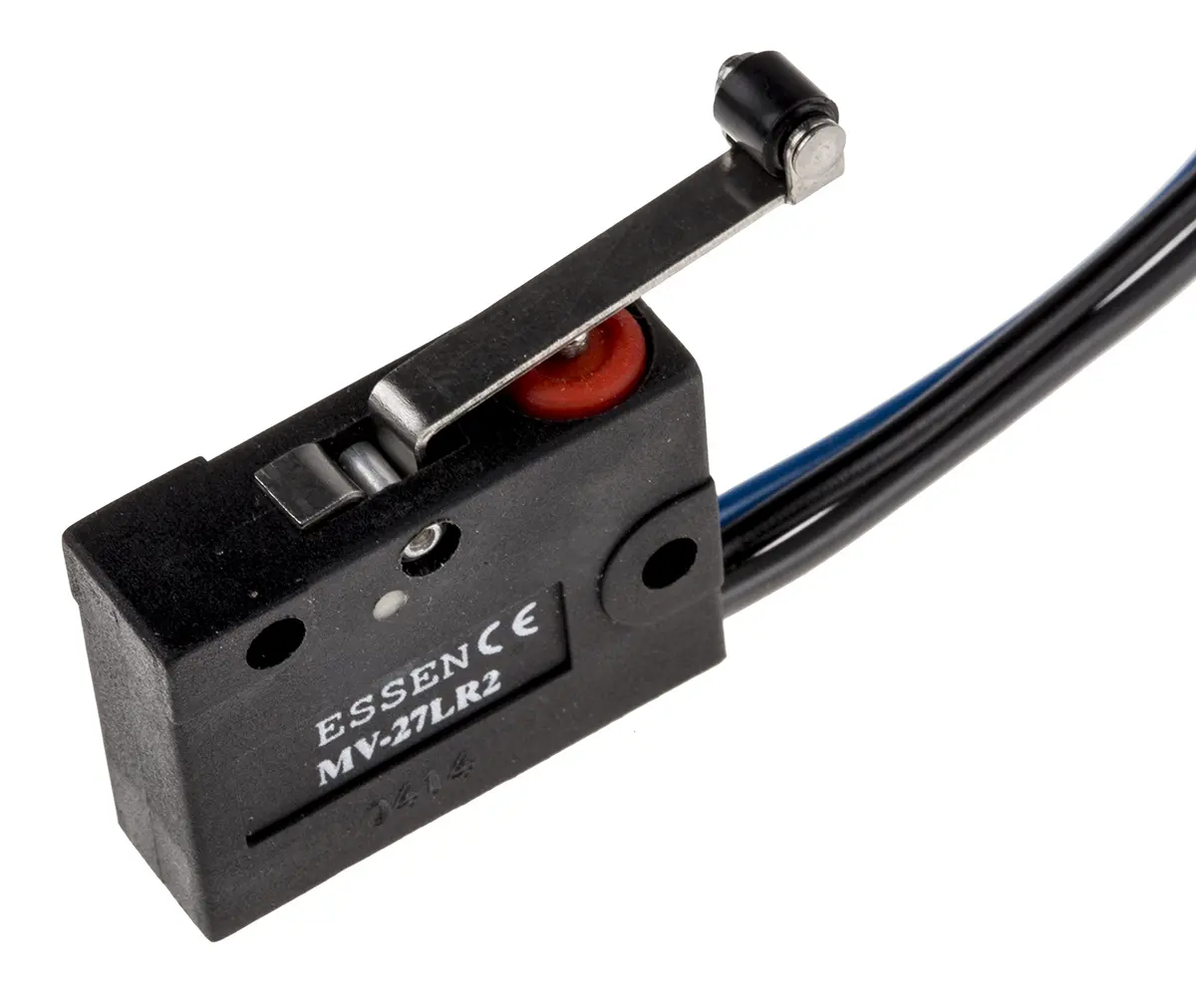 Produktfoto 1 von RS PRO Mikroschalter Rollenhebel lang-Betätiger Lötanschluss, 5 A @ 250 V ac, 1-poliger Wechsler IP 67 200 gms -10°C -