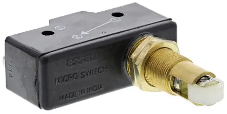 RS PRO Mikroschalter Federstößel-Betätiger Schraube, 1-poliger Wechsler, 250 V ac, 250 V dc, 15A IP40 422g -10 °C - 70