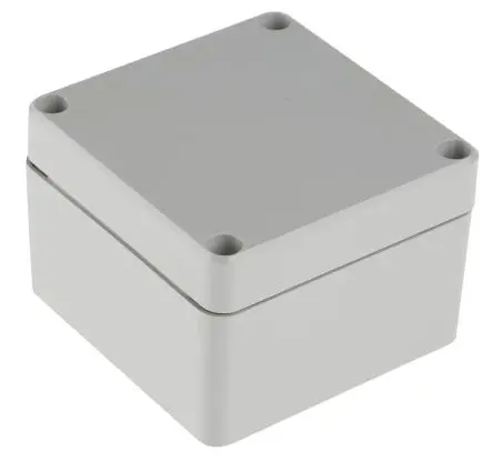 Fibox; Gehäuse; ABS; Grau; IK07 IP66, IP67 Breite 80 mm Höhe 55 mm Länge 82 mm