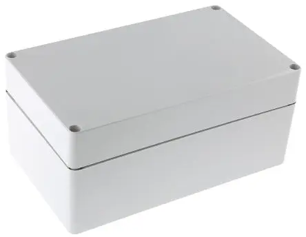 Fibox; Gehäuse; ABS; Grau IP66, IP67 Breite 120 mm Höhe 90 mm Länge 200 mm