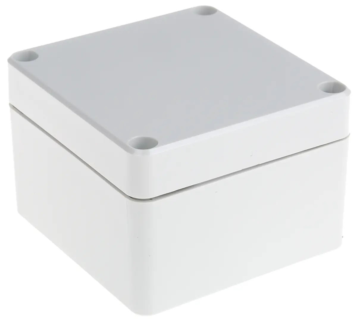 Produktfoto 1 von Fibox; Gehäuse; Polycarbonat; Grau; IK08 IP66, IP40 Breite 80 mm Höhe 55 mm Länge 82 mm