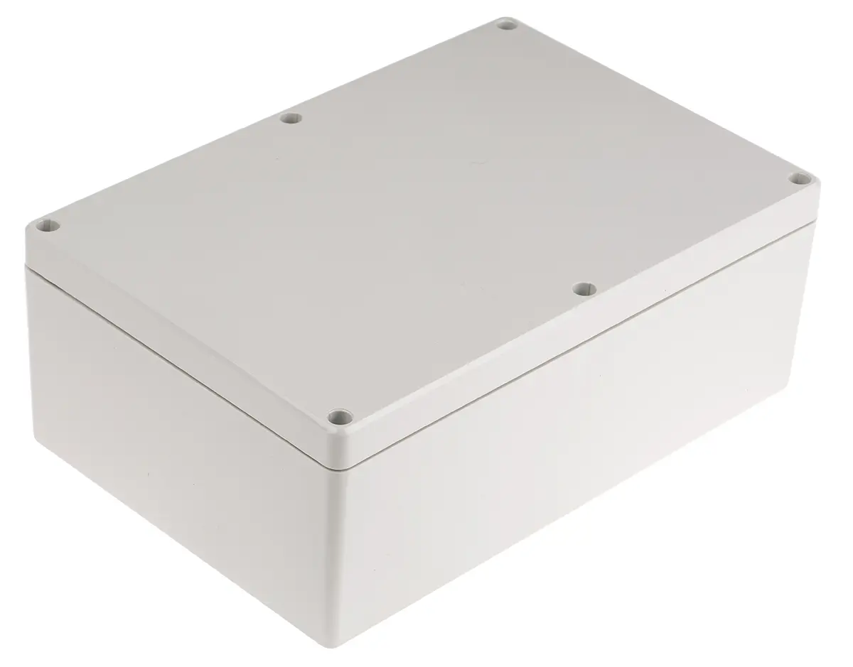 Produktfoto 1 von Fibox; Gehäuse; Polycarbonat; Grau IP66, IP40 Breite 164 mm Höhe 90 mm Länge 244 mm