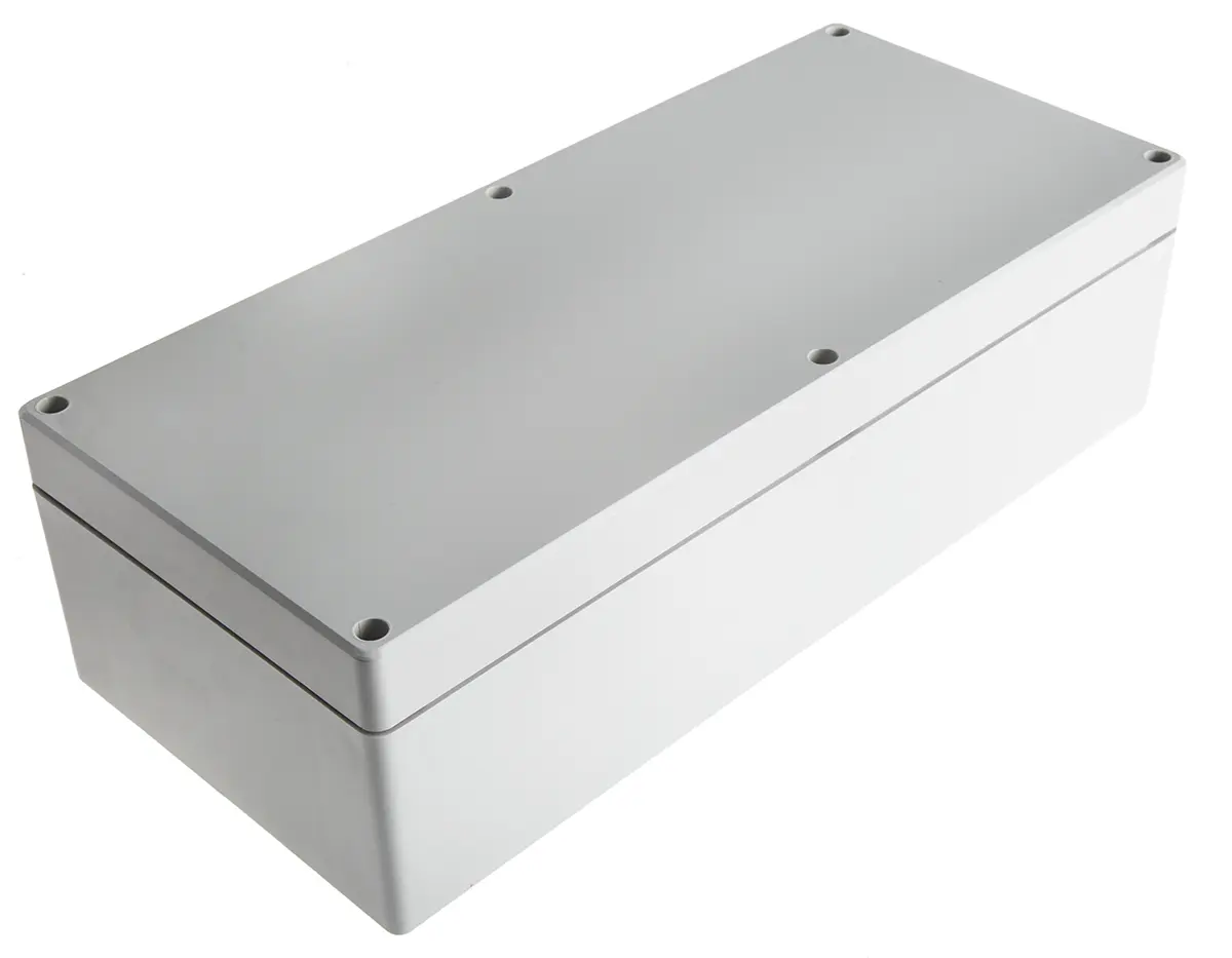 Produktfoto 1 von Fibox AB; Gehäuse; ABS; Grau; IK07 IP40, IP66 Breite 160 mm Höhe 101 mm Länge 360 mm