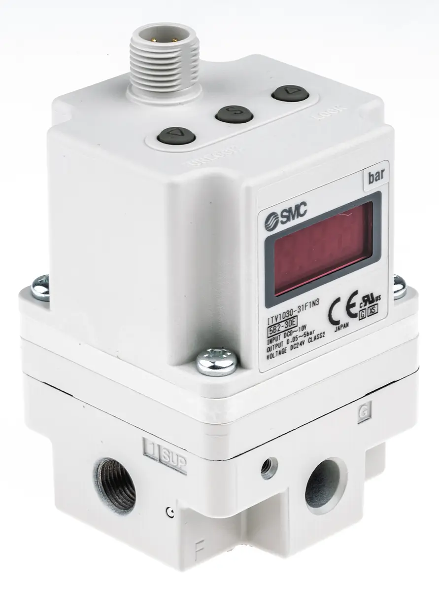 Produktfoto 1 von SMC ITV1000 Pneumatikregler 0.005 MPa G 1/8