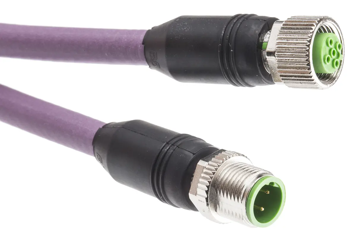 Produktfoto 1 von Murrelektronik Limited 7000, 4-polig Sensor-Betätigungselementkabel, Gerade Stecker 2 / Gerade Buchse, Länge 1 m