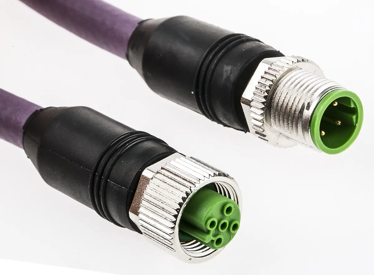 Produktfoto 1 von Murrelektronik Limited 7000, 4-polig Sensor-Betätigungselementkabel, Gerade Stecker 2 / Gerade Buchse, Länge 5 m