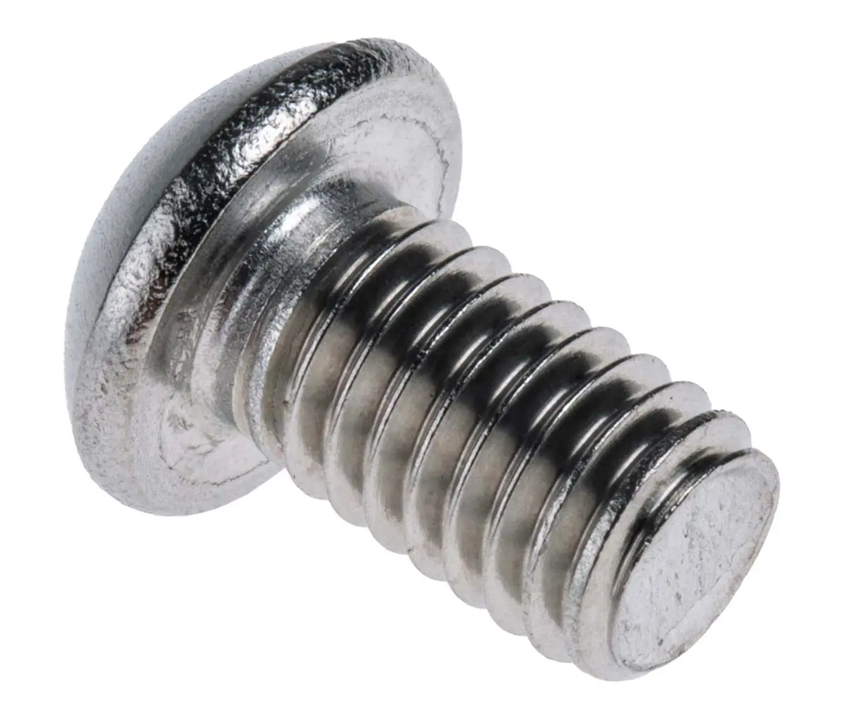 Produktfoto 1 von RS PRO Linsenkopf Innensechskantschraube, Edelstahl A2, M6 x 1mm, 10mm
