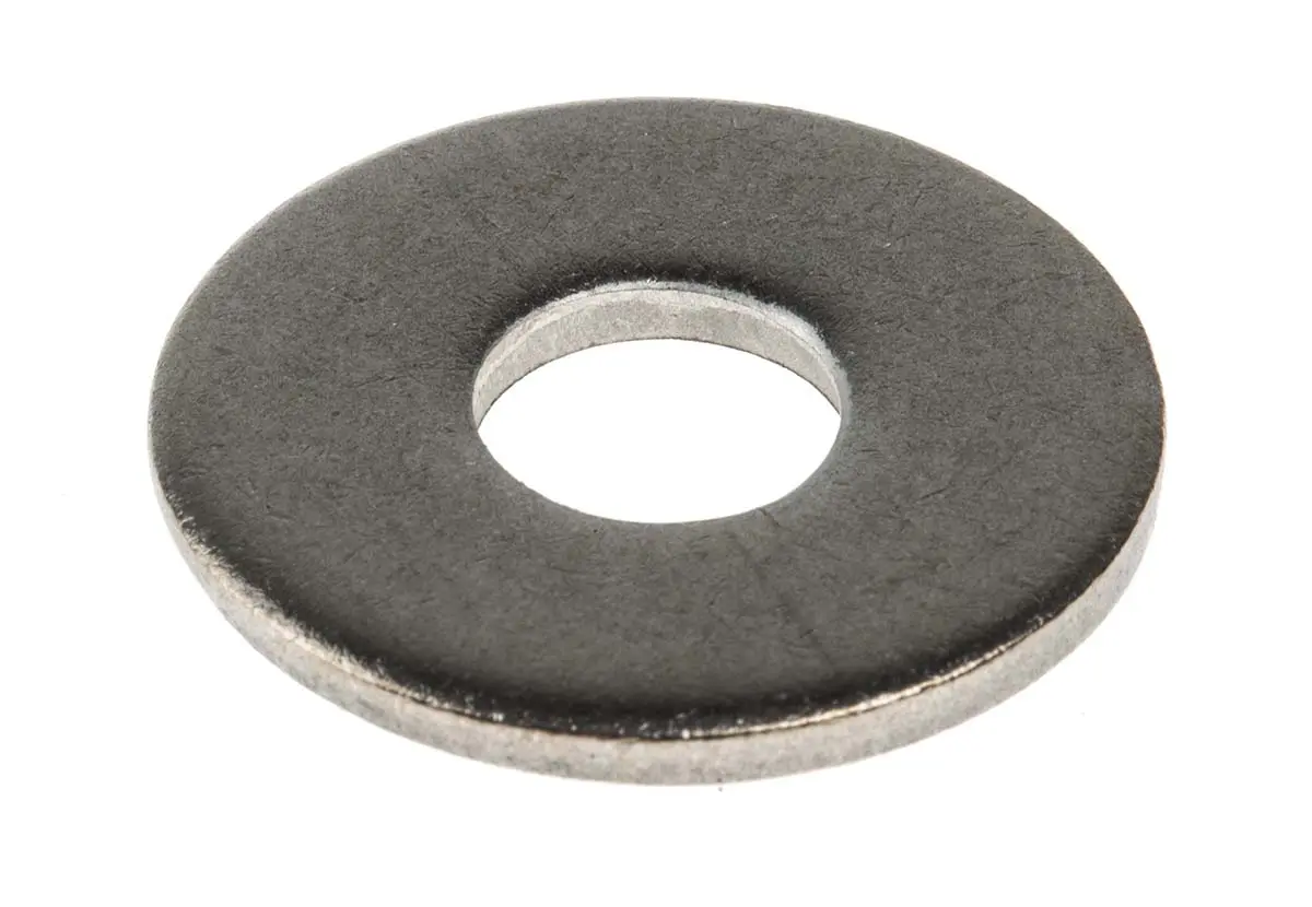 Produktfoto 1 von RS PRO Unterlegscheiben für M12 Schrauben glatt, Edelstahl, 3 mm x 13 mm