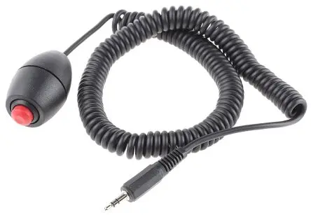 Produktfoto 1 von APEM Hängeschalter, SPST Tastend 0.5 m 400 mA 3,5 mm Stereo -40 °C / 85 °C