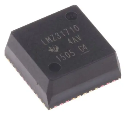Produktfoto 1 von Texas Instruments LMZ31710 DC/DC Konverter / Ausgang 5.5V, 1 Ausg., 10 A, Oberfläche
