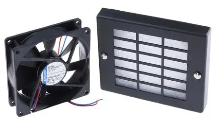 Produktfoto 1 von ebm-papst 3400 N Axial-Lüfterkit, Kugel, 24V dc / 2.7 W, 3250 U/min, 102 m³/h IP68 92 mm 25mm 25 mm