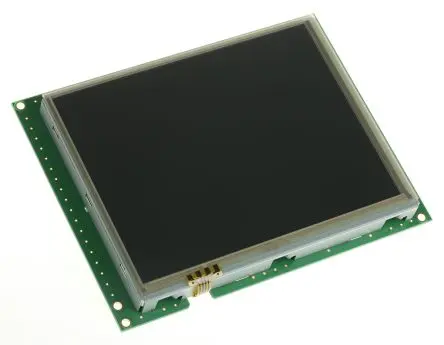 Produktfoto 1 von Ampire Farb-LCD 5.7 Zoll CMOS, UART Touchscreen Ohmsch, 640 x 480 Pixel, 87 x 116 mm LED