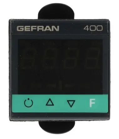 Produktfoto 1 von Gefran 400 PID Temperaturregler DIN-Hutschiene 8, 2 x Relais, Logik Ausgang/ Widerstands-Temperaturfühler (RTD),