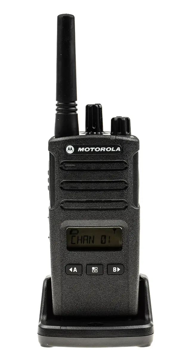 Produktfoto 1 von Motorola XT460 Zwei-Wege-Funkgerät Freisprechfunktion 16-Kanal 219 Subcodes 446 MHz LCD-Anzeige