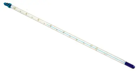 Produktfoto 1 von Brannan Glasthermometer, Ungiftige Flüssigkeit, 50 °C, ±0.5 Division, Typ Eintauchen