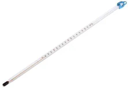 Produktfoto 1 von Brannan Glasthermometer, Braunes Kerosin, 360 °C, ±2°C, Typ Eintauchen