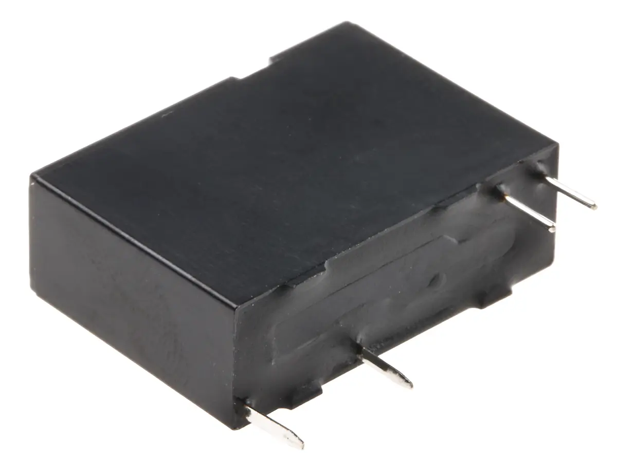 Produktfoto 1 von Fujitsu 12V dc Spule 1-poliger Schließer Printrelais 5A 720Ω 200mW Monostabiles Relais