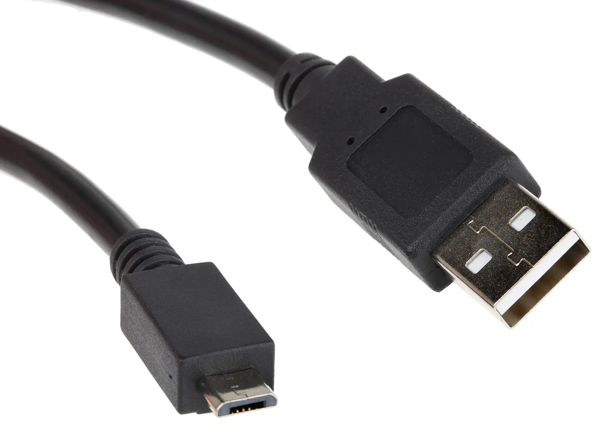 Produktfoto 1 von Roline Stecker USB-Kabel, USB Typ A Stecker / Micro-USB Typ B, 800 mm USB 2.0 Schwarz