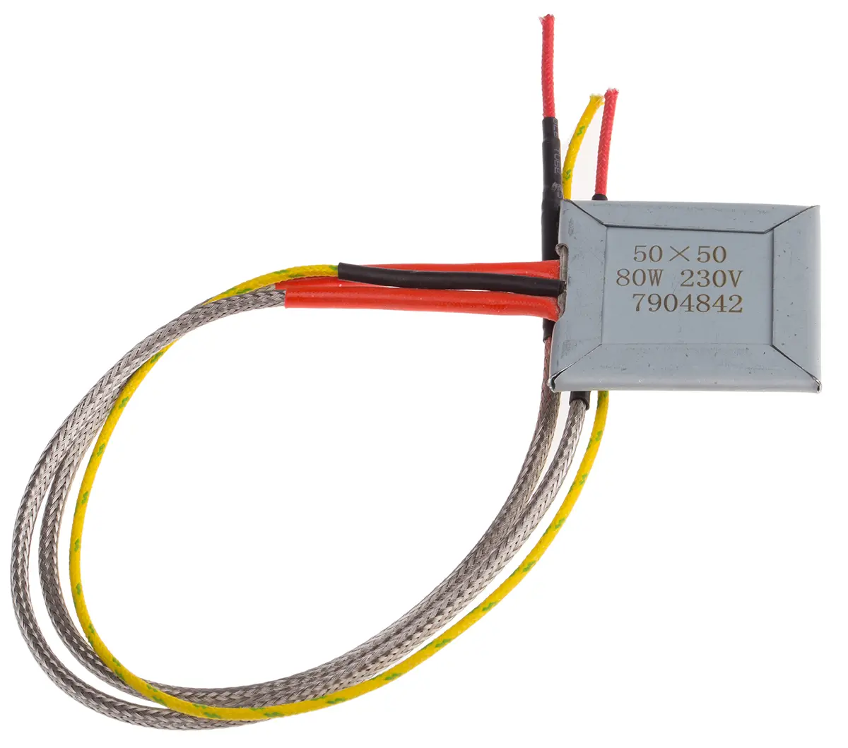 Produktfoto 1 von RS PRO Mica-Heizungspolster 80 W +260°C, 230 V ac