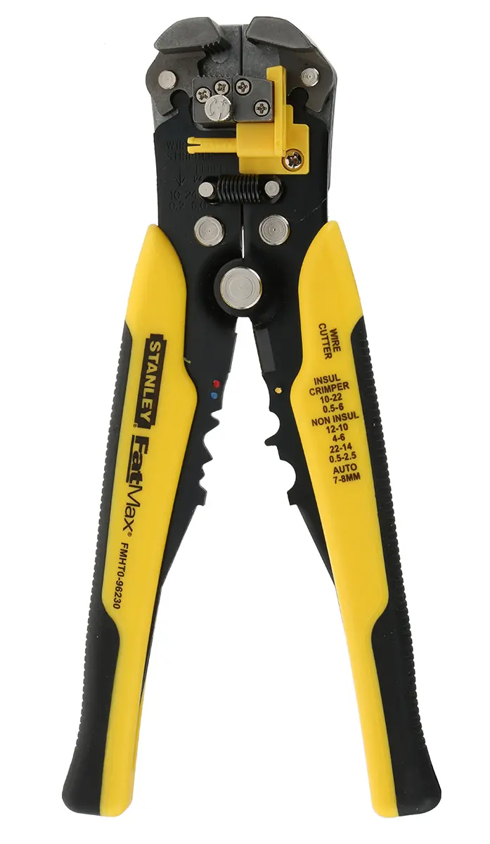 Produktfoto 1 von Stanley FATMAX Abisolierer, Isoliert 10 to 22 mm, 7 to 8 mm, 250 mm