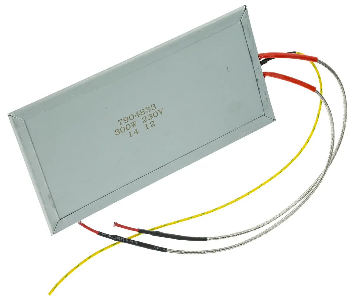 Produktfoto 1 von RS PRO Mica-Heizungspolster 300 W +260°C, 230 V ac
